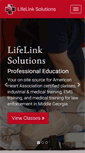 Mobile Screenshot of life-link-solutions.com